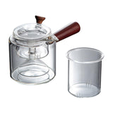 Maxbell 500ml Glass Teapot for Steaming and Cooking Stovetop Safe for Office Home