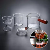 Maxbell 500ml Glass Teapot for Steaming and Cooking Stovetop Safe for Office Home