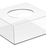 Maxbell Transparent DIY Cake Refillable Board Base for Birthdays Parties Decoration 25cm