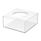 Maxbell Transparent DIY Cake Refillable Board Base for Birthdays Parties Decoration 25cm