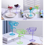 Maxbell Beverage Tumbler Decorative Stylish Reusable for Dessert Shop Parties Green