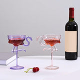 Maxbell Beverage Tumbler Decorative Stylish Reusable for Dessert Shop Parties Clear