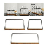 Maxbell Pour Over Coffee Station with Wood Base Accessory for Cafe Hiking Camping 30cm Wood Stand