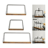 Maxbell Pour Over Coffee Station with Wood Base Accessory for Cafe Hiking Camping 30cm Wood Stand