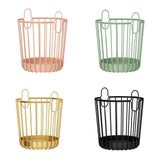 Maxbell Rustic Laundry Basket Storage Bins Toy Organizer for Balcony Farmhouse Pink