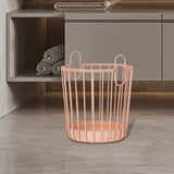 Maxbell Rustic Laundry Basket Storage Bins Toy Organizer for Balcony Farmhouse Pink