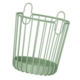 Maxbell Rustic Laundry Basket Storage Bins Toy Organizer for Balcony Farmhouse Green
