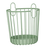 Maxbell Rustic Laundry Basket Storage Bins Toy Organizer for Balcony Farmhouse Green