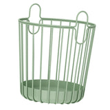 Maxbell Rustic Laundry Basket Storage Bins Toy Organizer for Balcony Farmhouse Green