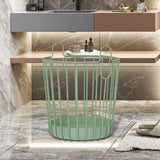 Maxbell Rustic Laundry Basket Storage Bins Toy Organizer for Balcony Farmhouse Green