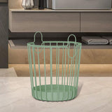 Maxbell Rustic Laundry Basket Storage Bins Toy Organizer for Balcony Farmhouse Green
