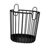 Maxbell Rustic Laundry Basket Storage Bins Toy Organizer for Balcony Farmhouse Black