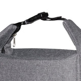 Maxbell Portable Lunch Bag Aluminum Foil Insulation Bag for Adults and Children Grey