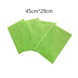 Maxbell 4 Pieces Refrigerator Liners Reusable Kitchen Table Pad for Drawer Home Green
