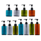 Maxbell 1Pack Liquid Soap Dispenser Empty Bottle for Tabletop Wash Room Hand Soap 250ml Blue