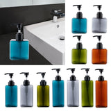 Maxbell 1Pack Liquid Soap Dispenser Empty Bottle for Tabletop Wash Room Hand Soap 250ml Blue