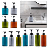 Maxbell 1Pack Liquid Soap Dispenser Empty Bottle for Tabletop Wash Room Hand Soap 250ml Blue