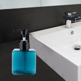 Maxbell 1Pack Liquid Soap Dispenser Empty Bottle for Tabletop Wash Room Hand Soap 250ml Blue