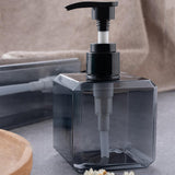 Maxbell 1Pack Liquid Soap Dispenser Empty Bottle for Tabletop Wash Room Hand Soap 250ml Gray