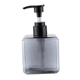 Maxbell 1Pack Liquid Soap Dispenser Empty Bottle for Tabletop Wash Room Hand Soap 250ml Gray