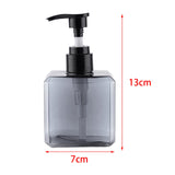 Maxbell 1Pack Liquid Soap Dispenser Empty Bottle for Tabletop Wash Room Hand Soap 250ml Gray