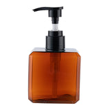 Maxbell 1Pack Liquid Soap Dispenser Empty Bottle for Tabletop Wash Room Hand Soap 250ml Orange