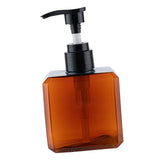 Maxbell 1Pack Liquid Soap Dispenser Empty Bottle for Tabletop Wash Room Hand Soap 250ml Orange