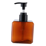 Maxbell 1Pack Liquid Soap Dispenser Empty Bottle for Tabletop Wash Room Hand Soap 250ml Orange