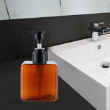 Maxbell 1Pack Liquid Soap Dispenser Empty Bottle for Tabletop Wash Room Hand Soap 250ml Orange