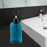 Maxbell 1Pack Liquid Soap Dispenser Empty Bottle for Tabletop Wash Room Hand Soap 450ml Blue