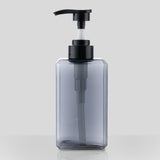 Maxbell 1Pack Liquid Soap Dispenser Empty Bottle for Tabletop Wash Room Hand Soap 450ml Gray