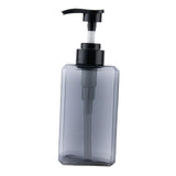 Maxbell 1Pack Liquid Soap Dispenser Empty Bottle for Tabletop Wash Room Hand Soap 450ml Gray