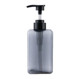 Maxbell 1Pack Liquid Soap Dispenser Empty Bottle for Tabletop Wash Room Hand Soap 450ml Gray