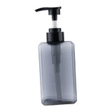 Maxbell 1Pack Liquid Soap Dispenser Empty Bottle for Tabletop Wash Room Hand Soap 450ml Gray