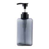 Maxbell 1Pack Liquid Soap Dispenser Empty Bottle for Tabletop Wash Room Hand Soap 450ml Gray