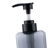 Maxbell 1Pack Liquid Soap Dispenser Empty Bottle for Tabletop Wash Room Hand Soap 450ml Gray