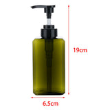 Maxbell 1Pack Liquid Soap Dispenser Empty Bottle for Tabletop Wash Room Hand Soap 450ml Green