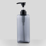 Maxbell 1Pack Liquid Soap Dispenser Empty Bottle for Tabletop Wash Room Hand Soap 650ml Gray