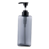 Maxbell 1Pack Liquid Soap Dispenser Empty Bottle for Tabletop Wash Room Hand Soap 650ml Gray