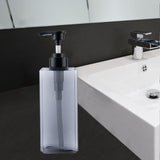 Maxbell 1Pack Liquid Soap Dispenser Empty Bottle for Tabletop Wash Room Hand Soap 650ml Gray