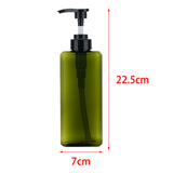 Maxbell 1Pack Liquid Soap Dispenser Empty Bottle for Tabletop Wash Room Hand Soap 650ml Green