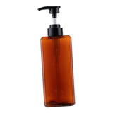 Maxbell 1Pack Liquid Soap Dispenser Empty Bottle for Tabletop Wash Room Hand Soap 650ml Orange