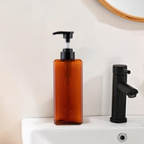 Maxbell 1Pack Liquid Soap Dispenser Empty Bottle for Tabletop Wash Room Hand Soap 650ml Orange