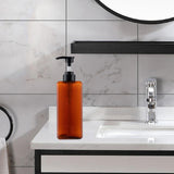 Maxbell 1Pack Liquid Soap Dispenser Empty Bottle for Tabletop Wash Room Hand Soap 650ml Orange