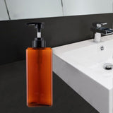 Maxbell 1Pack Liquid Soap Dispenser Empty Bottle for Tabletop Wash Room Hand Soap 650ml Orange