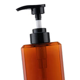 Maxbell 1Pack Liquid Soap Dispenser Empty Bottle for Tabletop Wash Room Hand Soap 650ml Orange