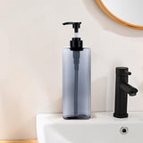 Maxbell Simple Soap Dispenser Bottle Shower Bottle Pump 1000ml grey