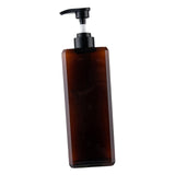 Maxbell Simple Soap Dispenser Bottle Shower Bottle Pump 1000ml brown