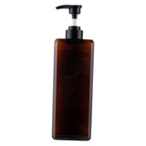 Maxbell Simple Soap Dispenser Bottle Shower Bottle Pump 1000ml brown