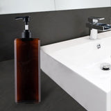 Maxbell Simple Soap Dispenser Bottle Shower Bottle Pump 1000ml brown